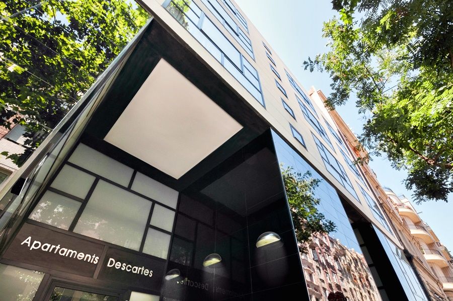 Apartamentos Descartes Barcelona Exterior foto
