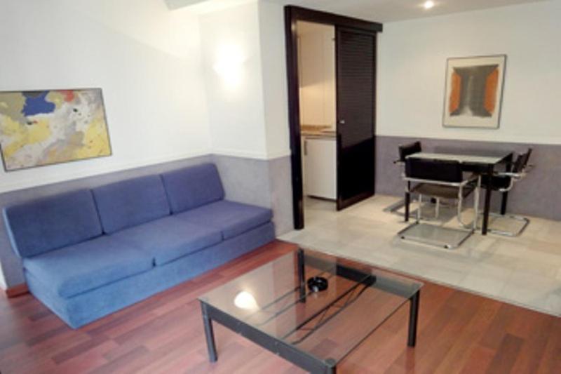 Apartamentos Descartes Barcelona Habitación foto